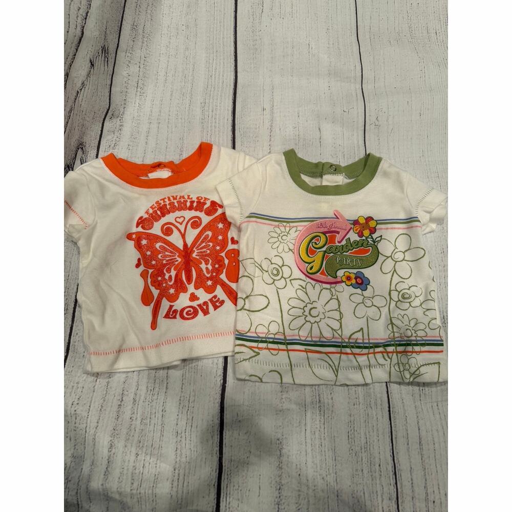 The Children’s Place  lot of 2 6-9 months shirts